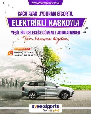 Elektrikli araç sahiplerine özel, geleceğe uyumlu sigorta