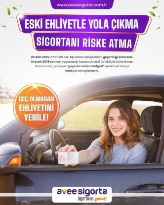 Eski sürücü belgeleri geçerliliğini yitirdi