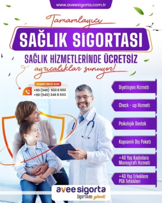 AveeSigorta ile Tamamlayıcı Sağlık Sigortası Seçmek